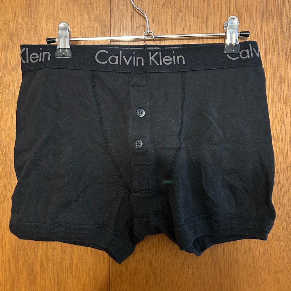 Calvin Klein Men’s Body Boxer Briefs with Button Fly